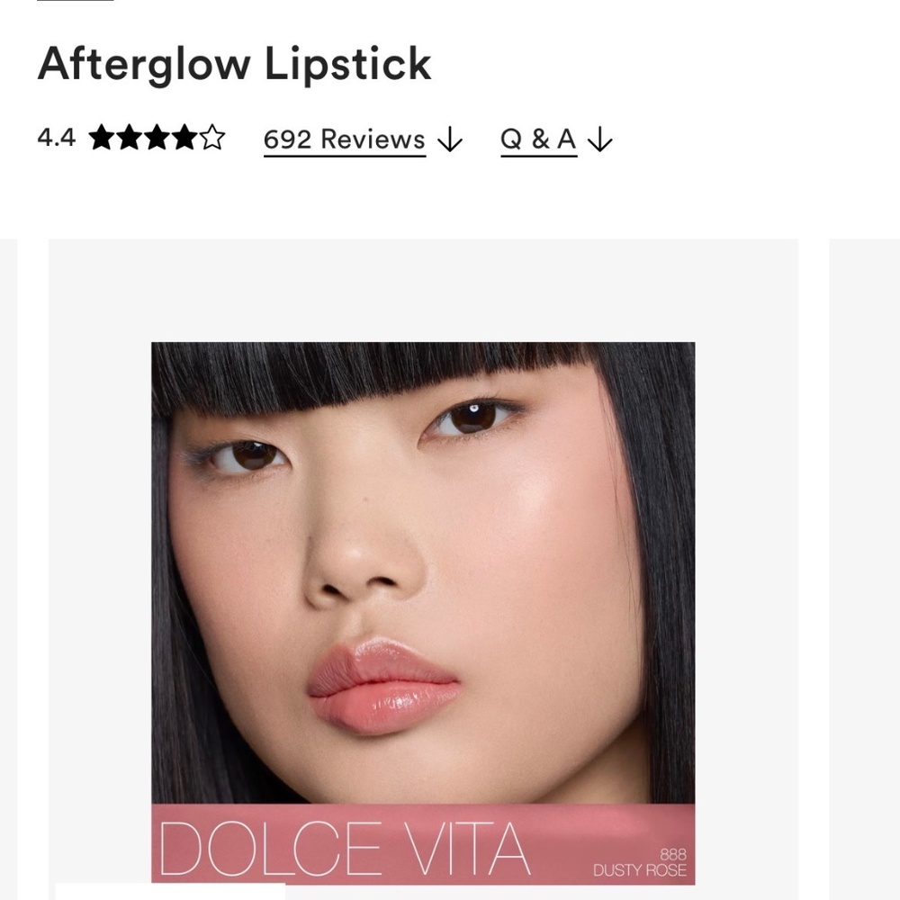 NARS - Dolce Vita Afterglow Lip Color #888 - Picture 2 of 5